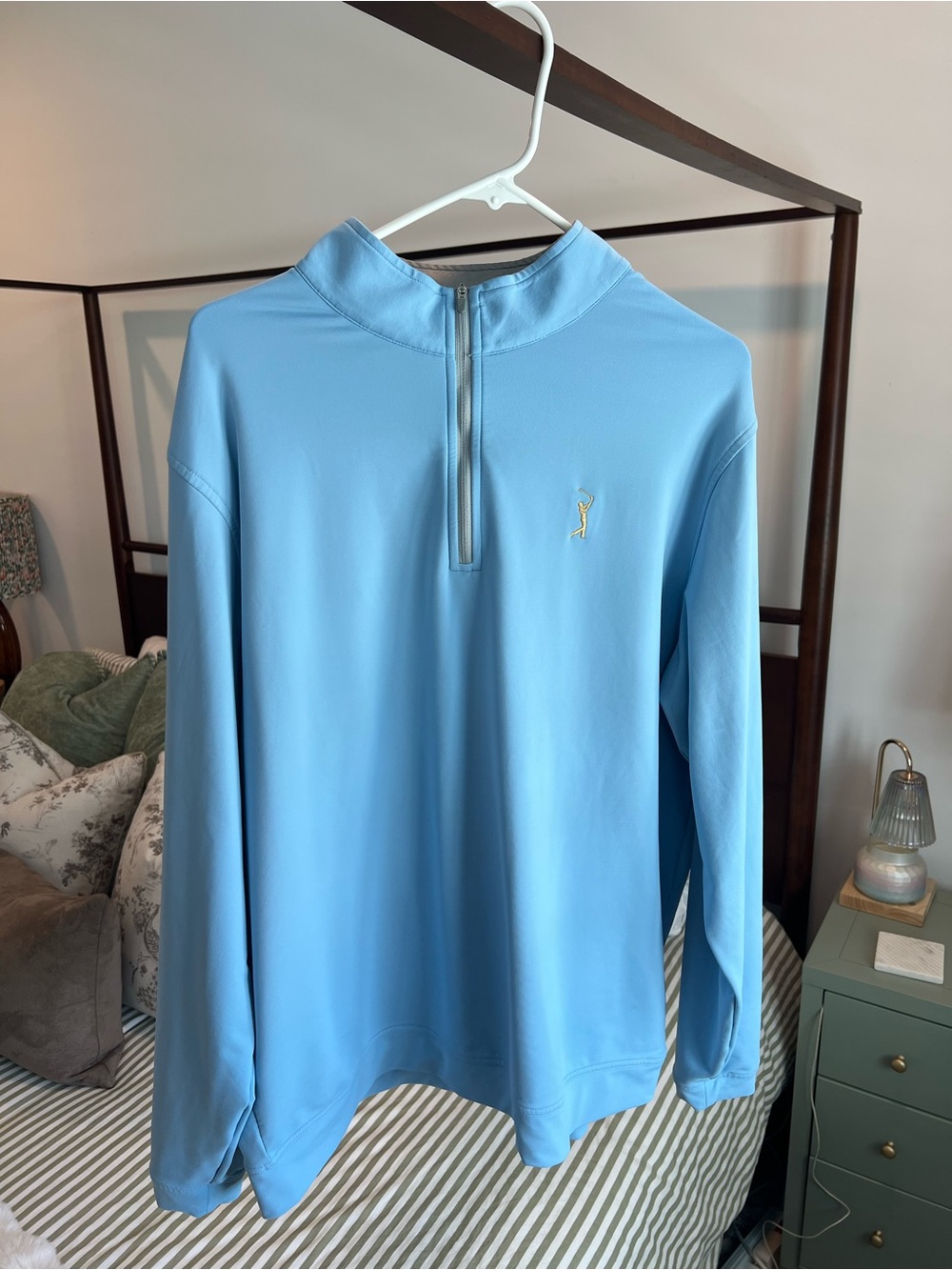 Peter Millar The Players Championship Pullover Light Blue EUC